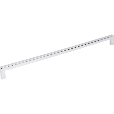Elements 320 mm Center-to-Center Polished Chrome Square Stanton Cabinet Bar Pull 625-320PC